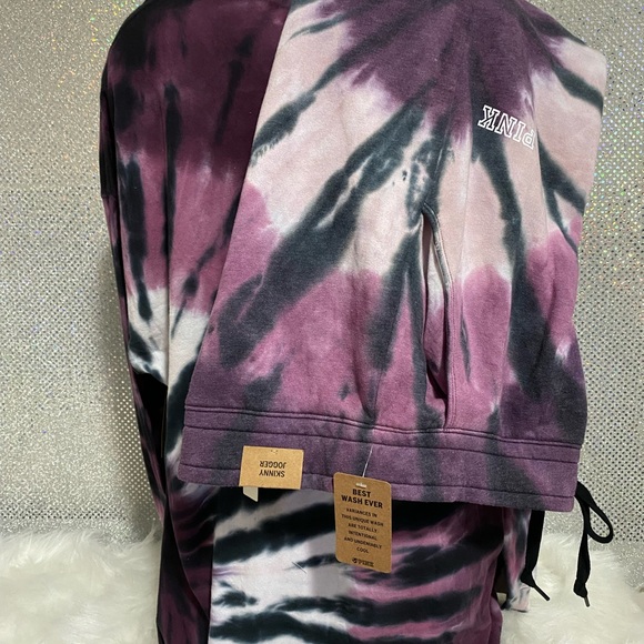 💥New Victoria Secret Tie-Dye Tee & Skinny Jogger Set 💥 - Picture 6 of 14